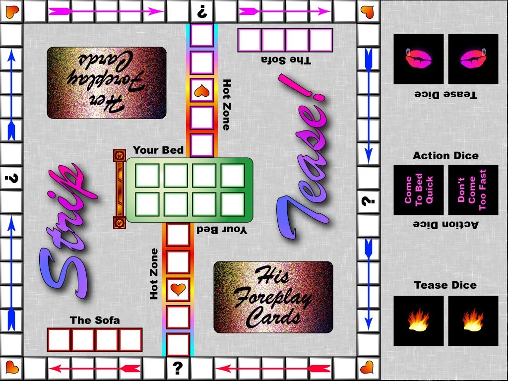 Strip Tease Adult Board Game Design For Everygame Ipad App Adult